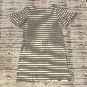 J.Crew Striped Shift Dress
